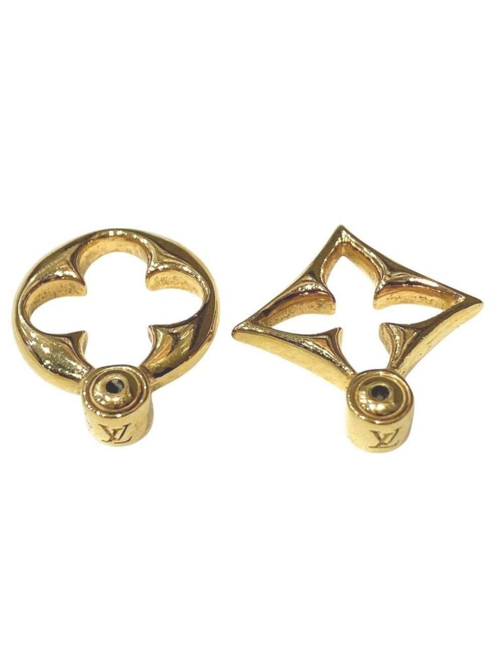 Louis Vuitton Earrings LV Flower Glam Alloy - Picture 9 of 9